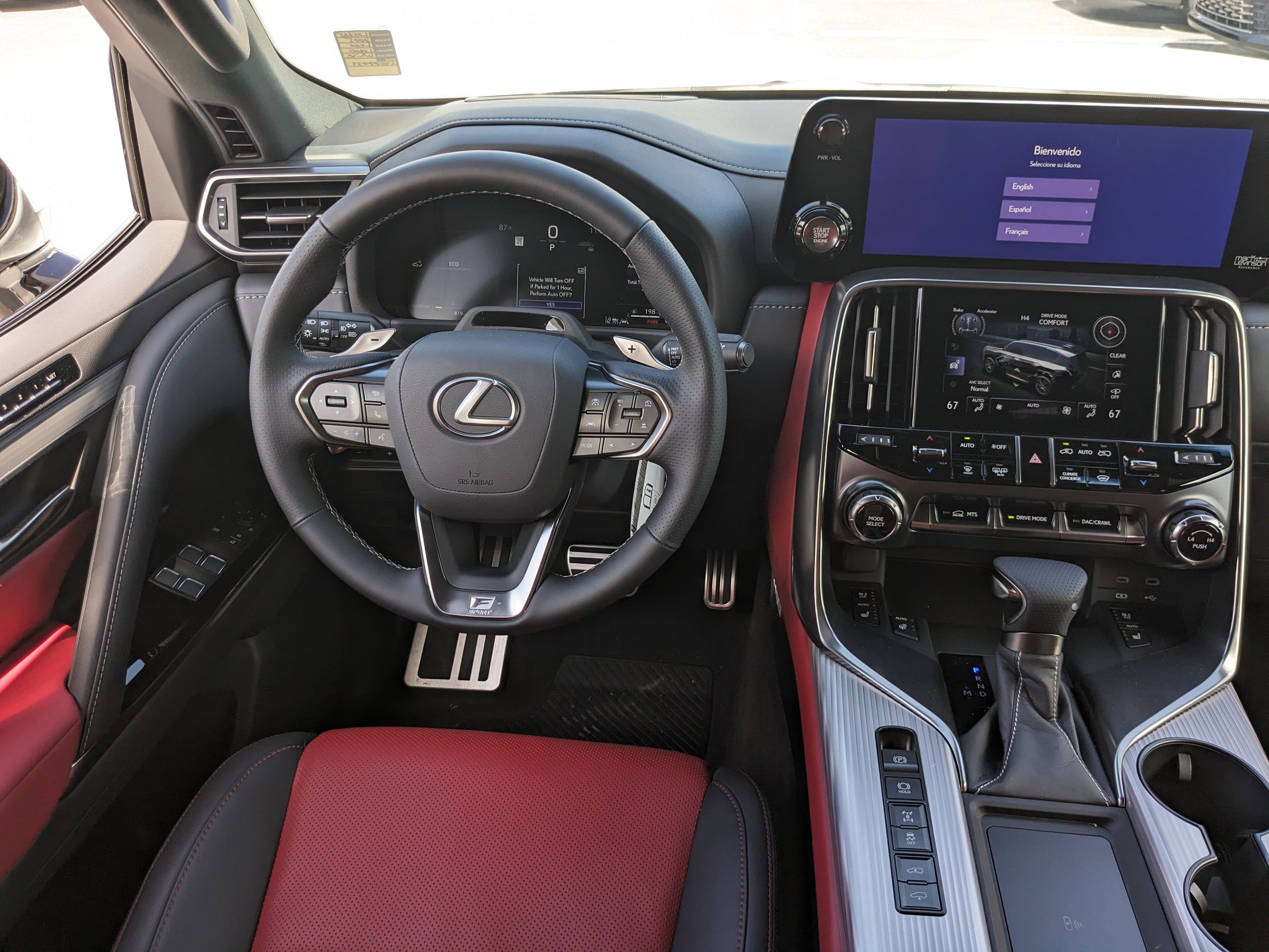 New 2025 Lexus LX 600 F Sport w/ Accessory Package (2T) image 16