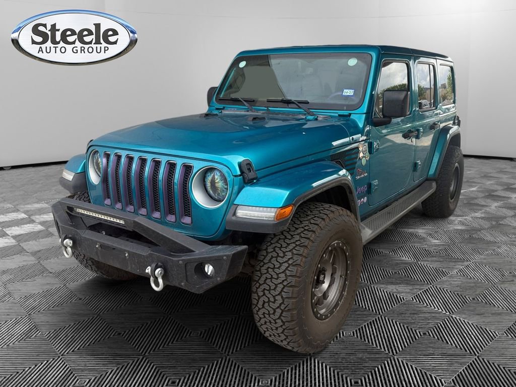 Used 2019 Jeep Wrangler Unlimited Sahara AWD/4WD video 1