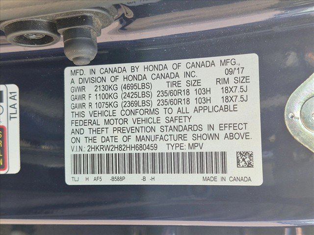 Used 2017 Honda CR-V EX-L image 16