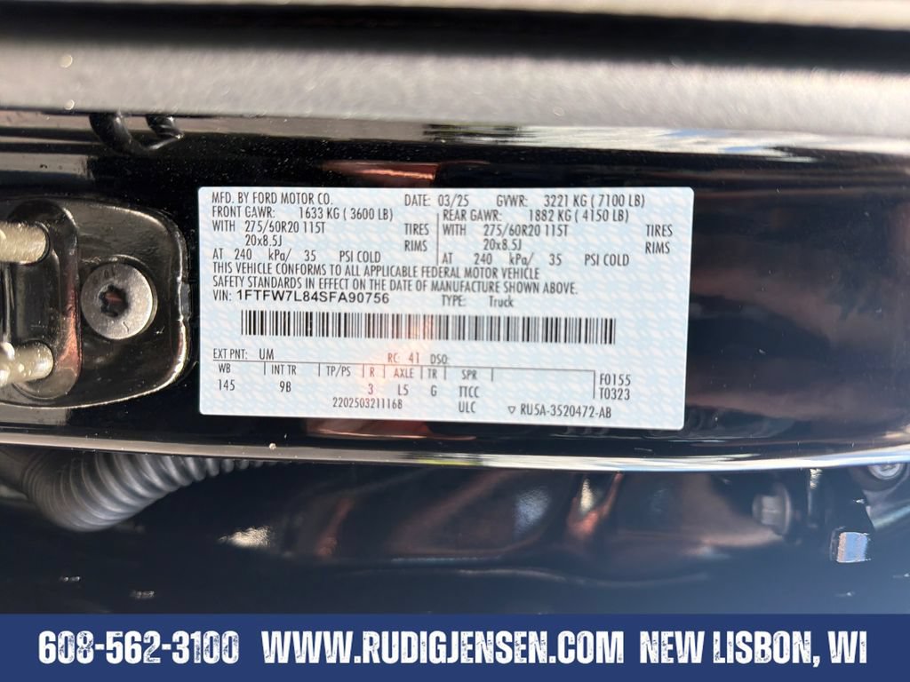 Used 2025 Ford F150 Platinum AWD/4WD image 32