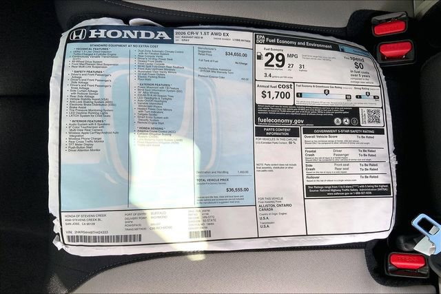 New 2026 Honda CR-V EX image 14