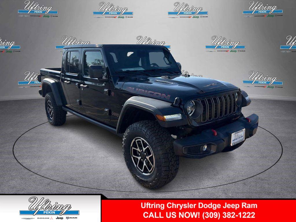 New 2026 Jeep Gladiator Rubicon w/ Steel Power Dome Hood Package