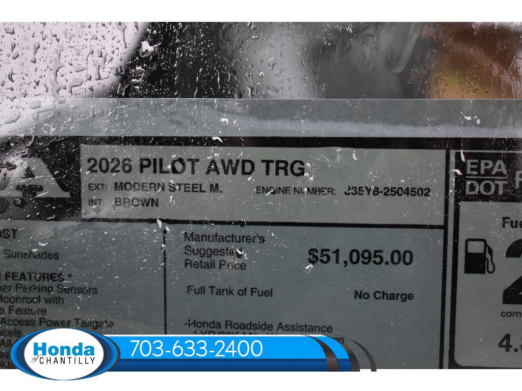 New 2026 Honda Pilot Touring image 38