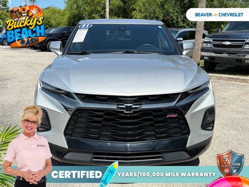 Used 2021 Chevrolet Blazer RS w/ Enhanced Convenience Package FWD image 3