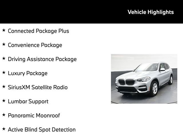 Used 2020 BMW X3 xDrive30i w/ Convenience Package AWD/4WD image 5