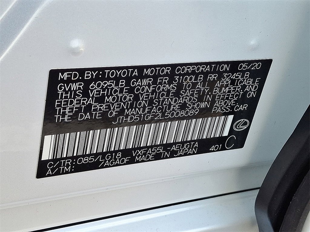 Certified 2020 Lexus LS 500 500 Base image 29