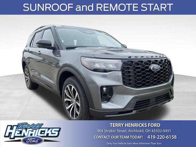 New 2026 Ford Explorer ST-Line
