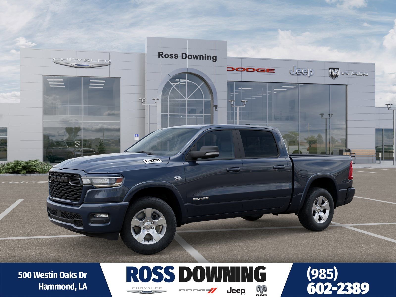 New 2026 RAM 1500 4x4 Crew Cab