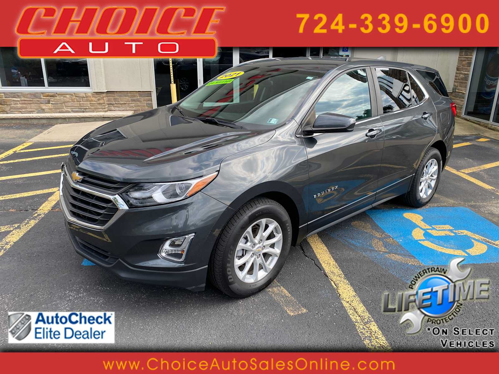 Used 2021 Chevrolet Equinox LT FWD image 1