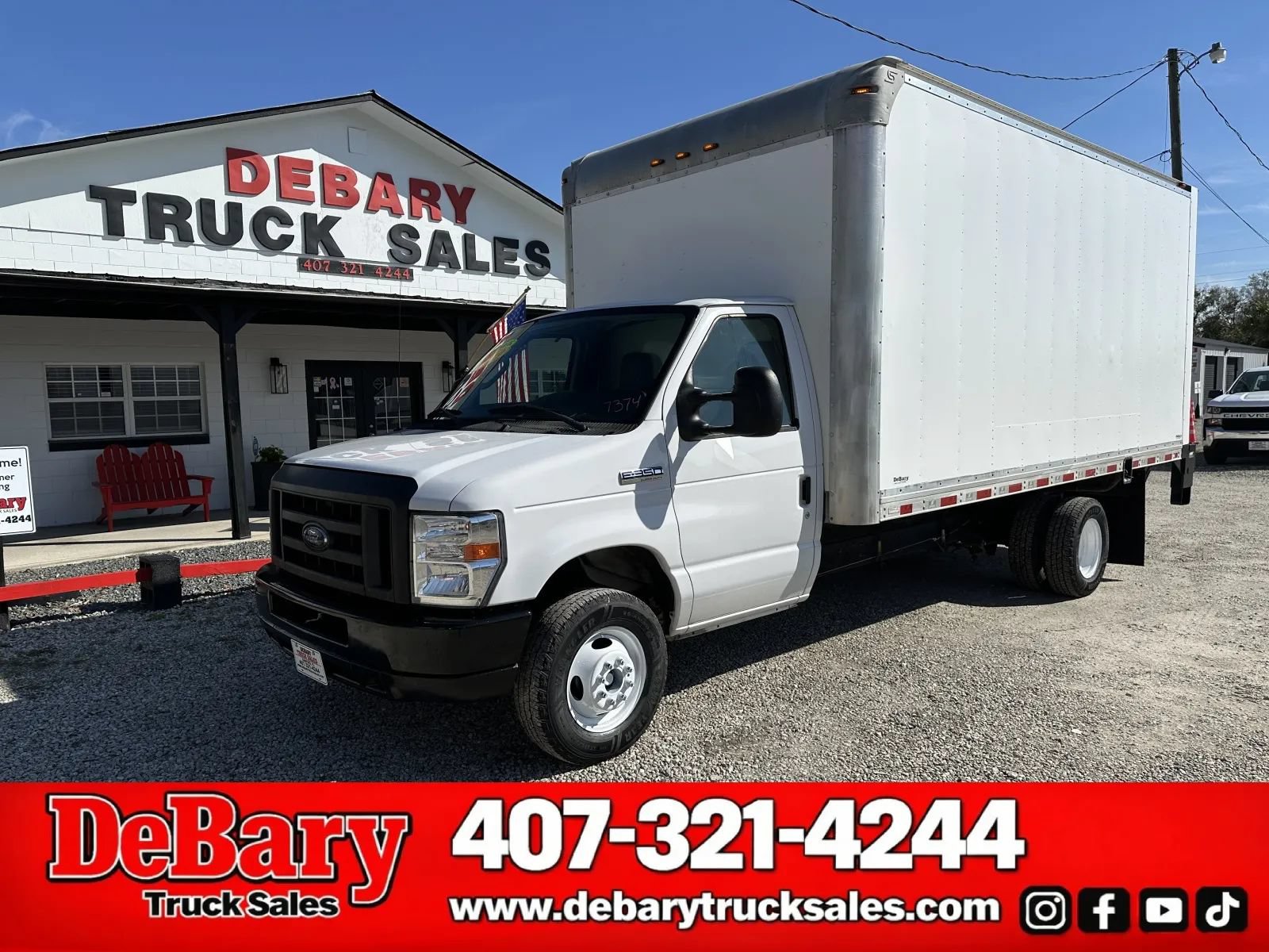 Used 2019 Ford E-350 and Econoline 350 Super Duty w/ Power Windows & Locks Group RWD image 1