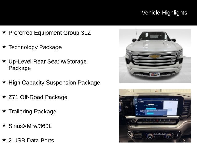 Certified 2024 Chevrolet Silverado 1500 High Country w/ Technology Package AWD/4WD image 16