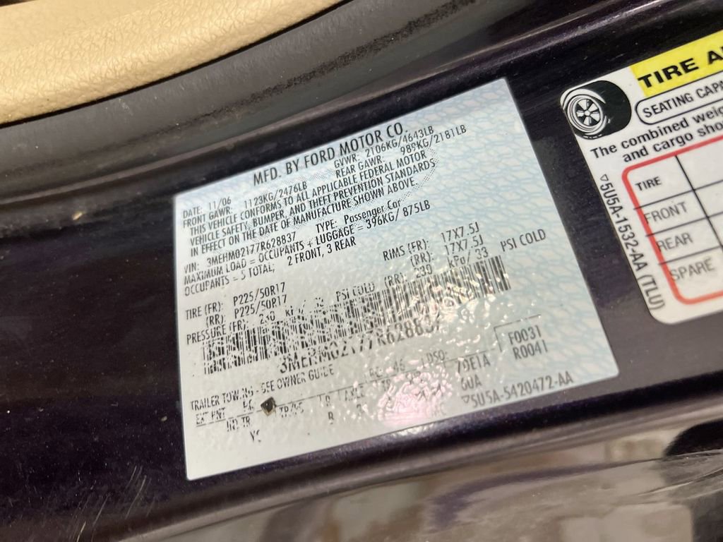 Used 2007 Mercury Milan Premier AWD/4WD image 25