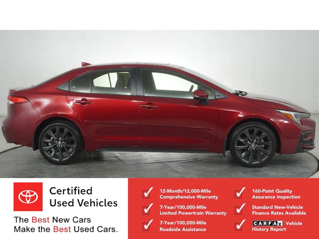 Certified 2025 Toyota Corolla SE w/ SE Premium Package image 2