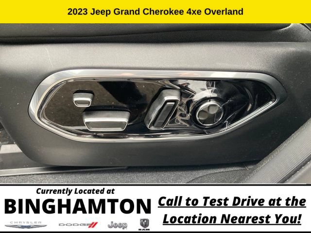 New 2023 Jeep Grand Cherokee Overland w/ Luxury Tech Group IV AWD/4WD image 8