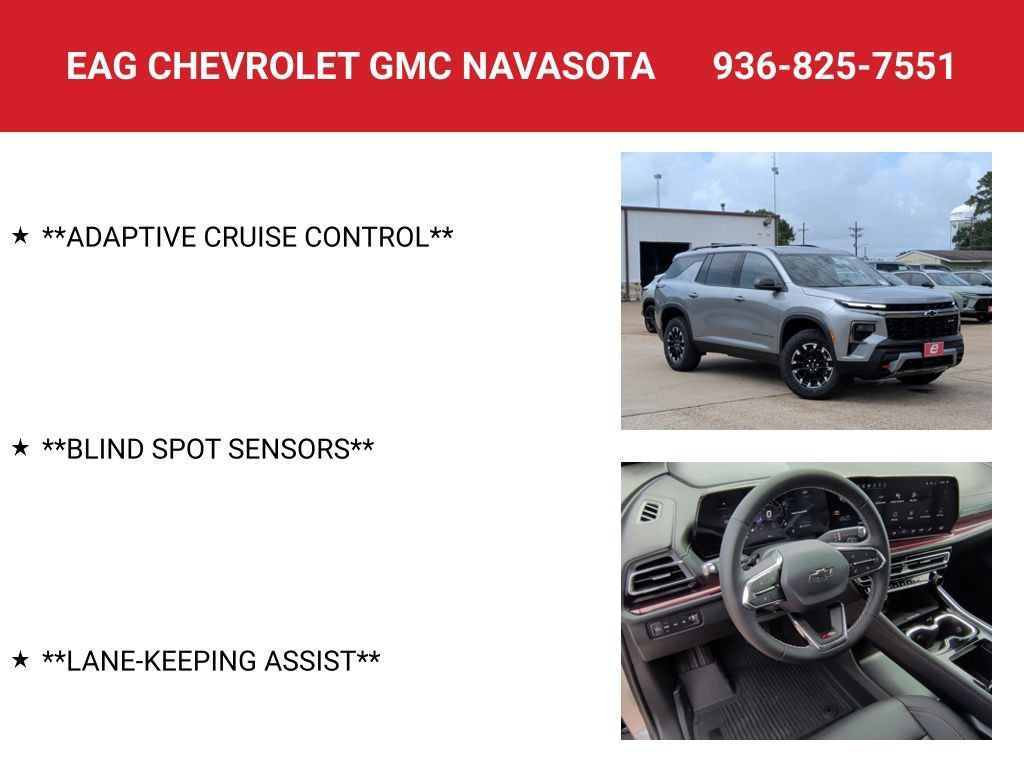 New 2026 Chevrolet Traverse Z71 w/ Driver Confidence Package AWD/4WD image 8