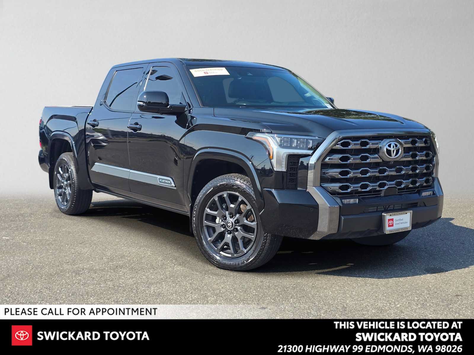 Certified 2026 Toyota Tundra Platinum