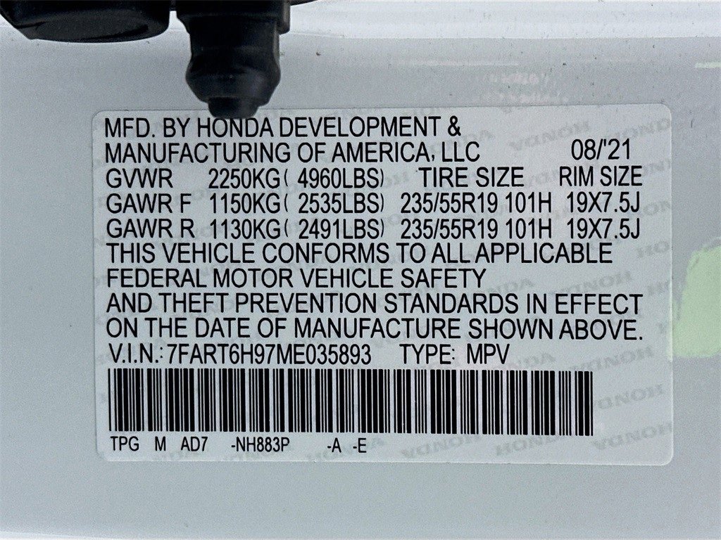 Used 2021 Honda CR-V Touring image 34