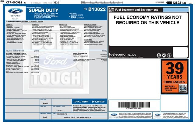 Used 2017 Ford F350 Lariat w/ Chrome Package image 14