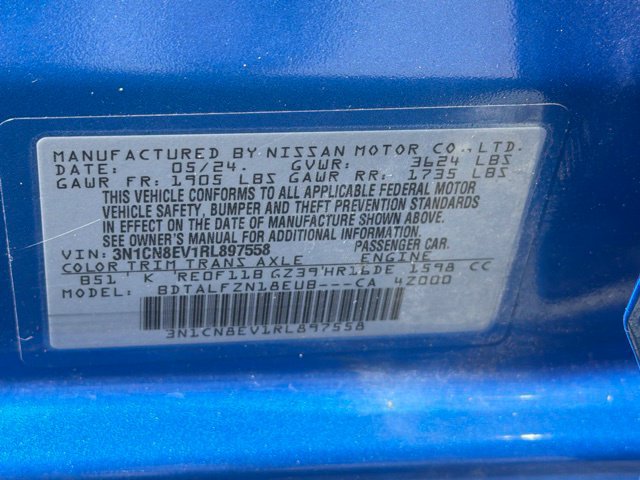 Used 2024 Nissan Versa SV FWD image 22