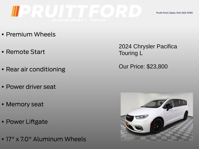 Used 2024 Chrysler Pacifica Touring-L FWD image 13