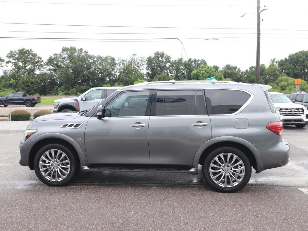 Used 2017 INFINITI QX80 4WD w/ Driver Assistance Package image 8