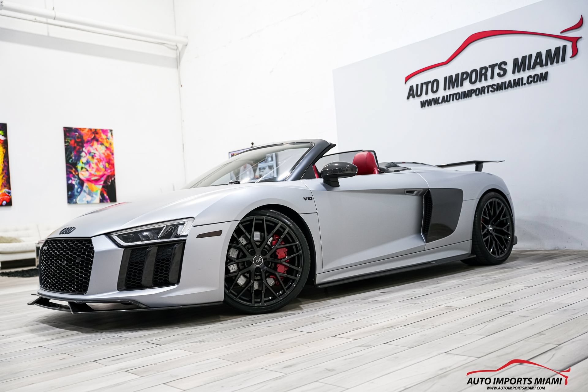 Used 2018 Audi R8 V10 w/ Carbon Exterior Package AWD/4WD image 4