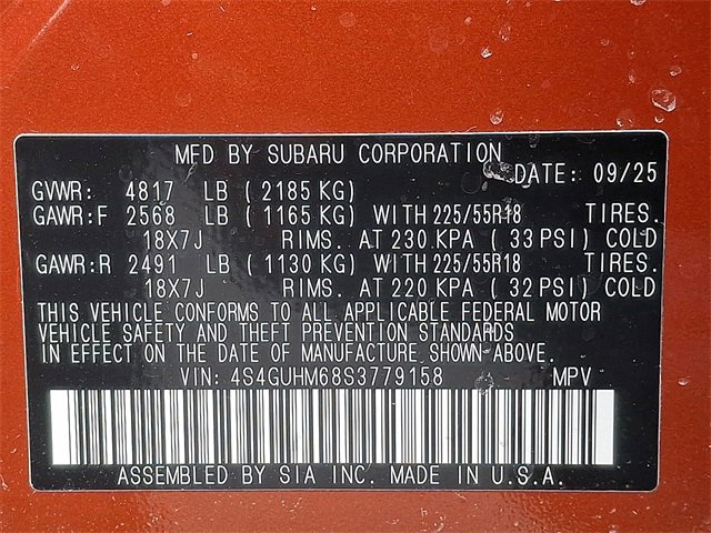 New 2025 Subaru Crosstrek 2.5i Limited w/ Crosstrek Mirror Package image 16