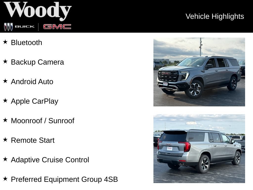 New 2026 GMC Yukon XL AT4 AWD/4WD image 3