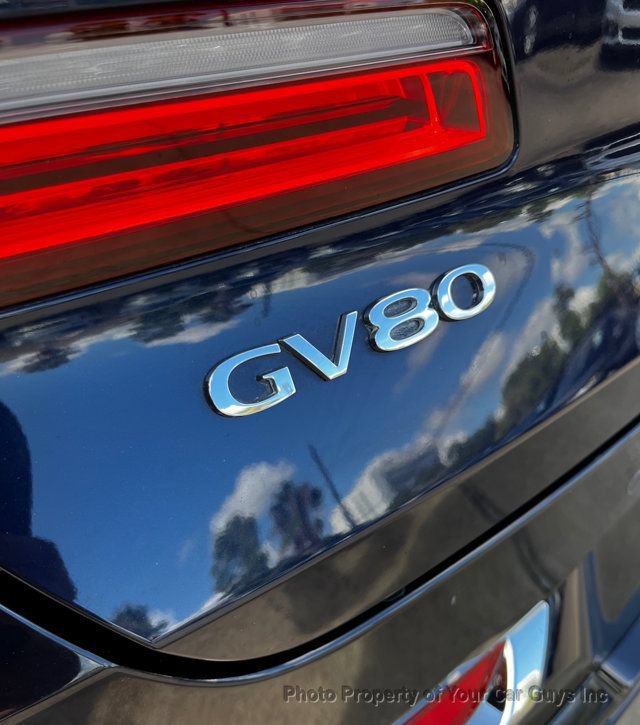 Used 2022 Genesis GV80 2.5T w/ Advanced Package 02 AWD/4WD image 33