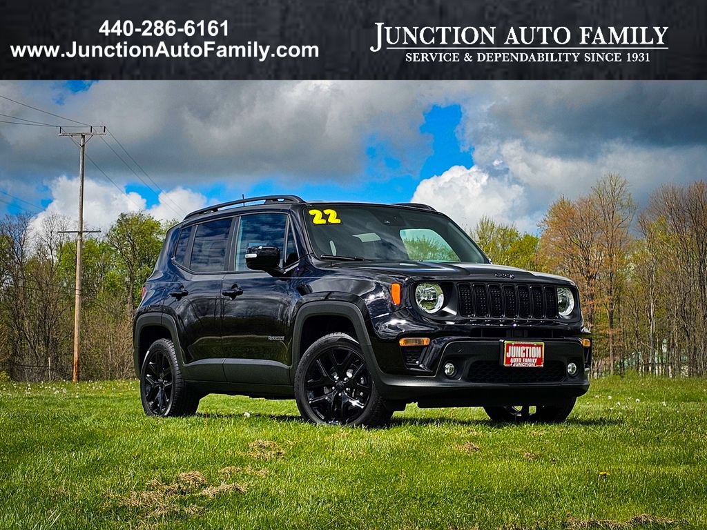 Certified 2022 Jeep Renegade Altitude w/ Convenience Group AWD/4WD 360° Tour