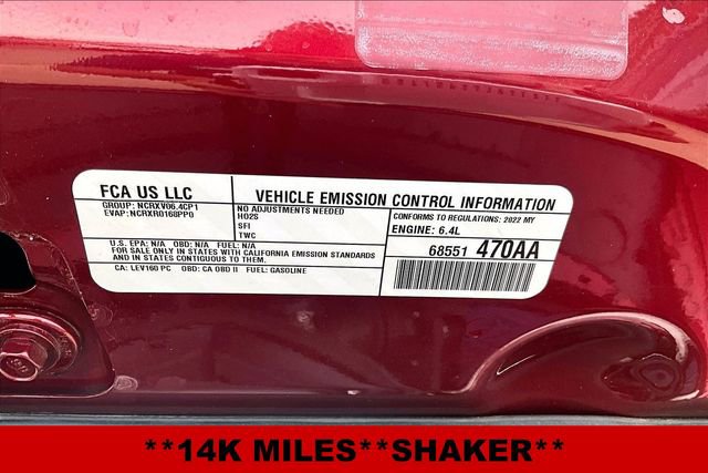 Used 2022 Dodge Challenger R/T Scat Pack w/ Shaker Package RWD image 30