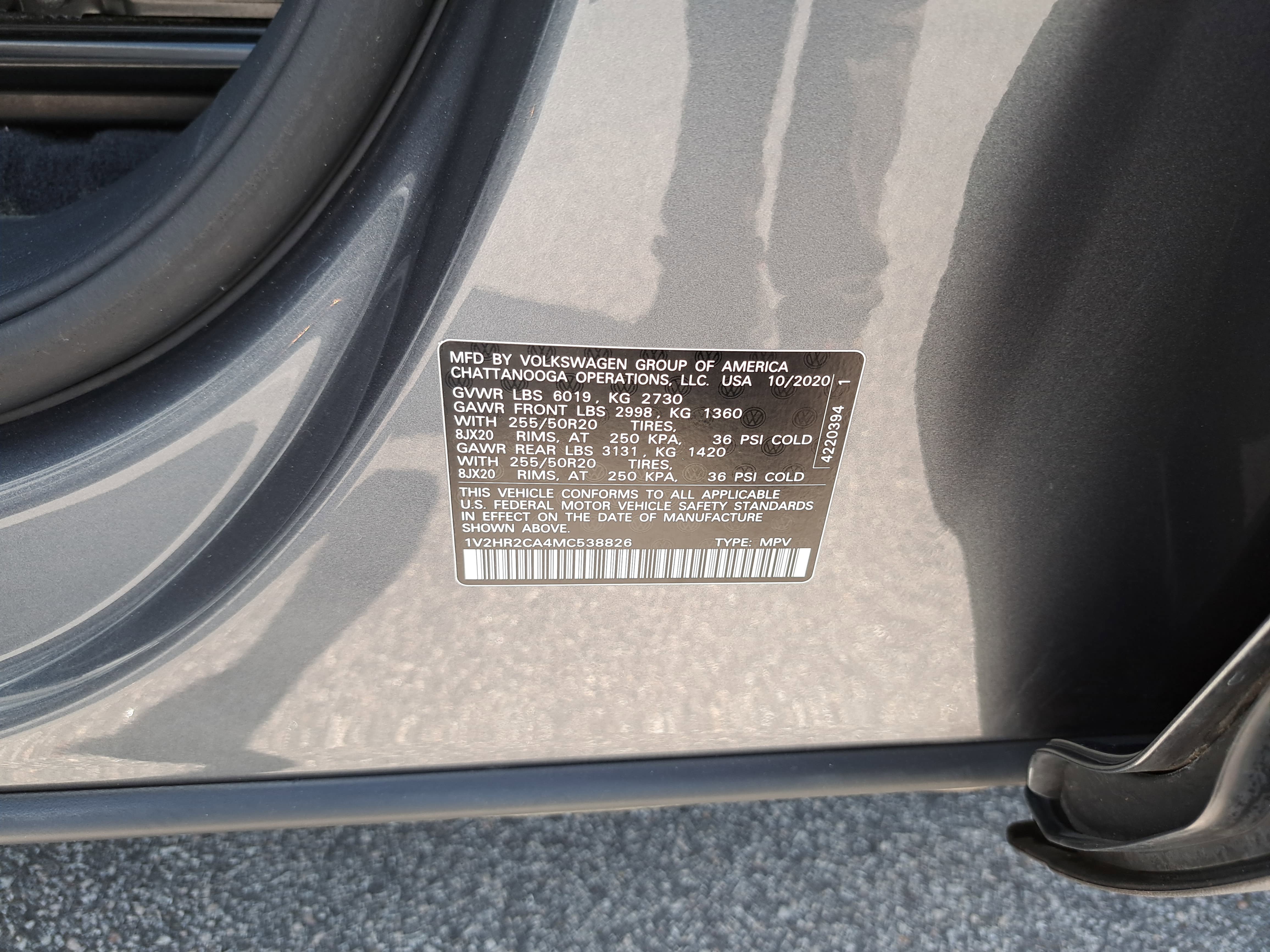 Used 2021 Volkswagen Atlas SE AWD/4WD image 35