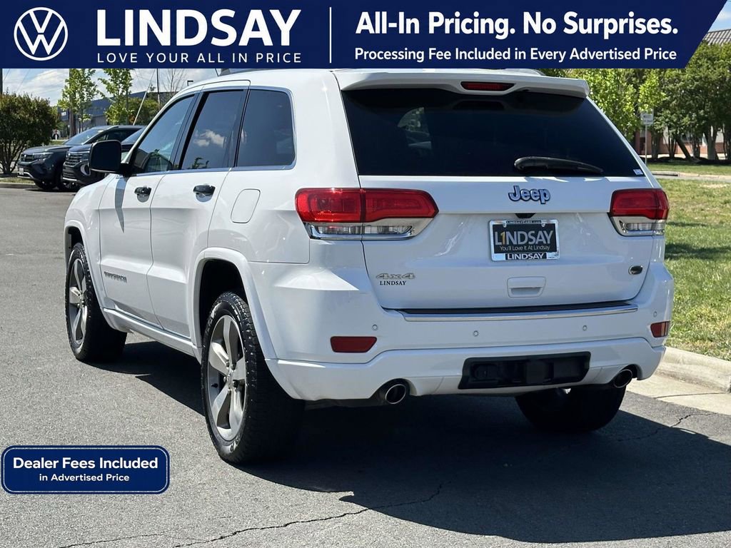 Used 2016 Jeep Grand Cherokee Overland w/ Advanced Technology Group AWD/4WD image 5