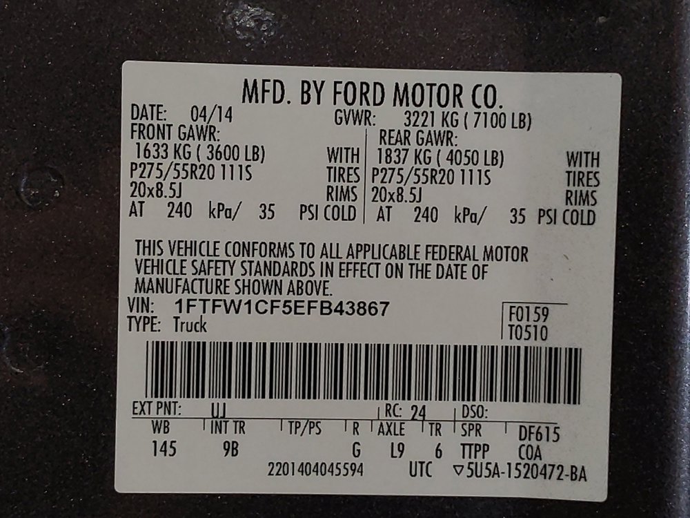 Used 2014 Ford F150 Platinum RWD image 33