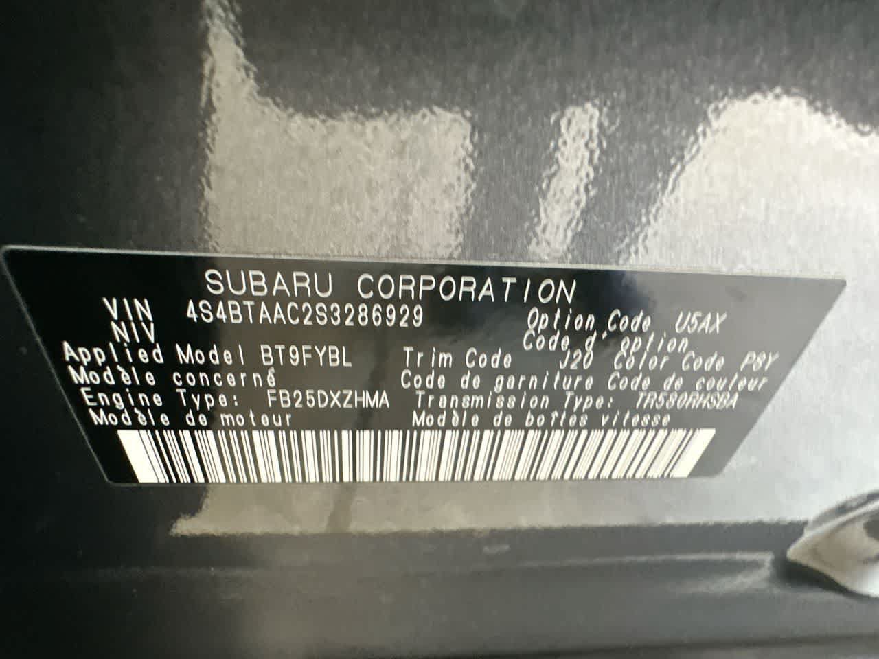 Used 2025 Subaru Outback AWD/4WD image 29