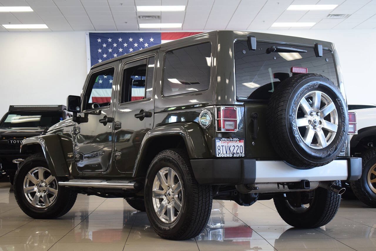 Used 2015 Jeep Wrangler Unlimited Sahara w/ Dual Top Group AWD/4WD image 5
