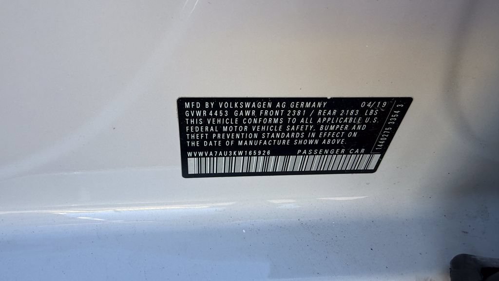 Used 2019 Volkswagen Golf R 4-Door AWD/4WD image 6