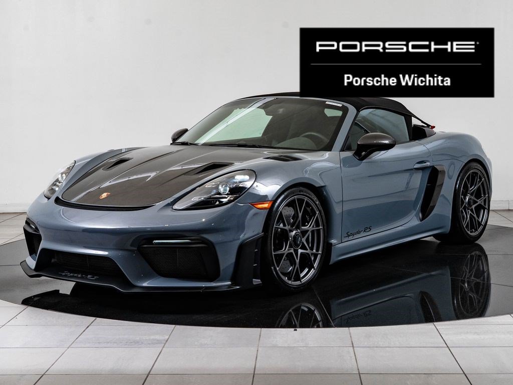 Certified 2024 Porsche 718 Boxster Spyder RS RWD image 1