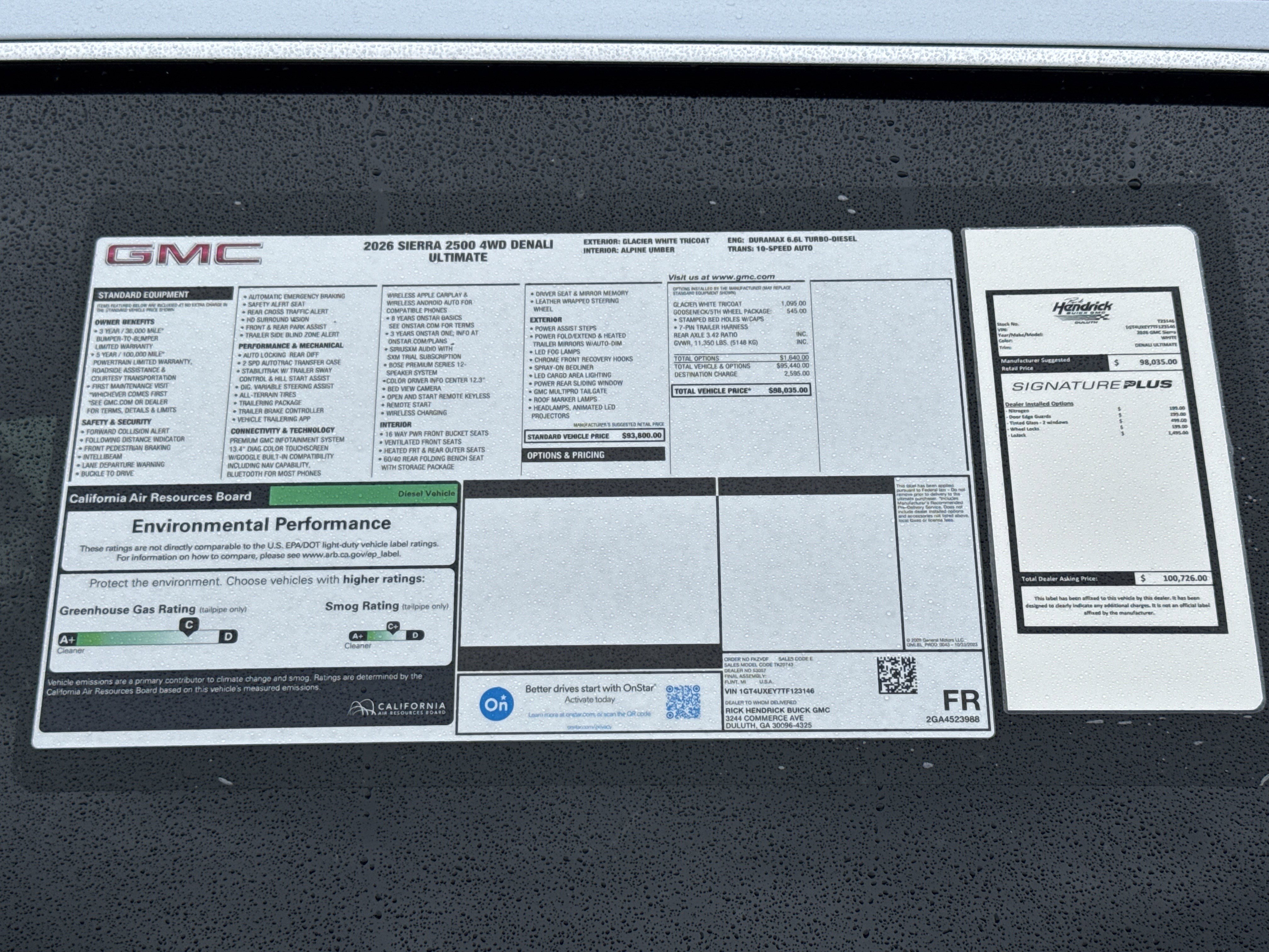 New 2026 GMC Sierra 2500 Denali Ultimate image 40