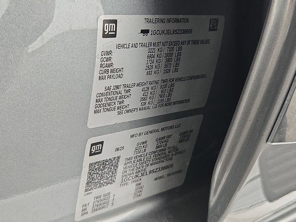 Used 2025 Chevrolet Silverado 1500 High Country w/ High Country Premium Package image 41