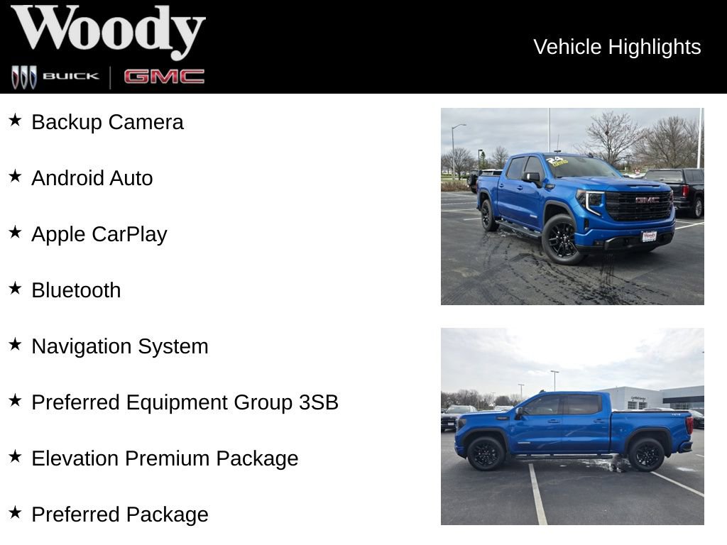 Certified 2024 GMC Sierra 1500 Elevation w/ Elevation Premium Package image 3