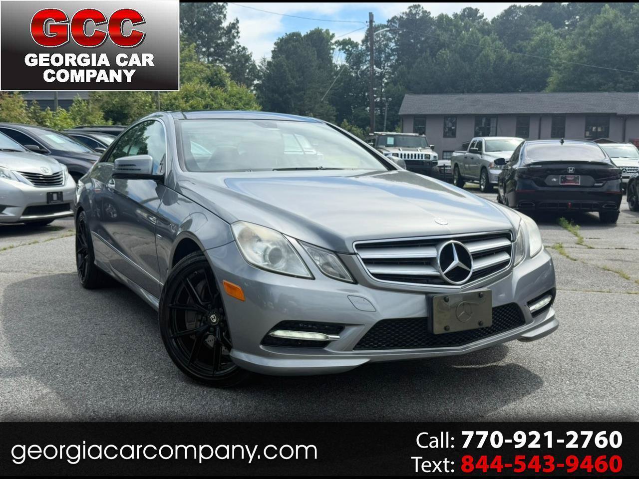 Used 2012 Mercedes-Benz E 550 Coupe