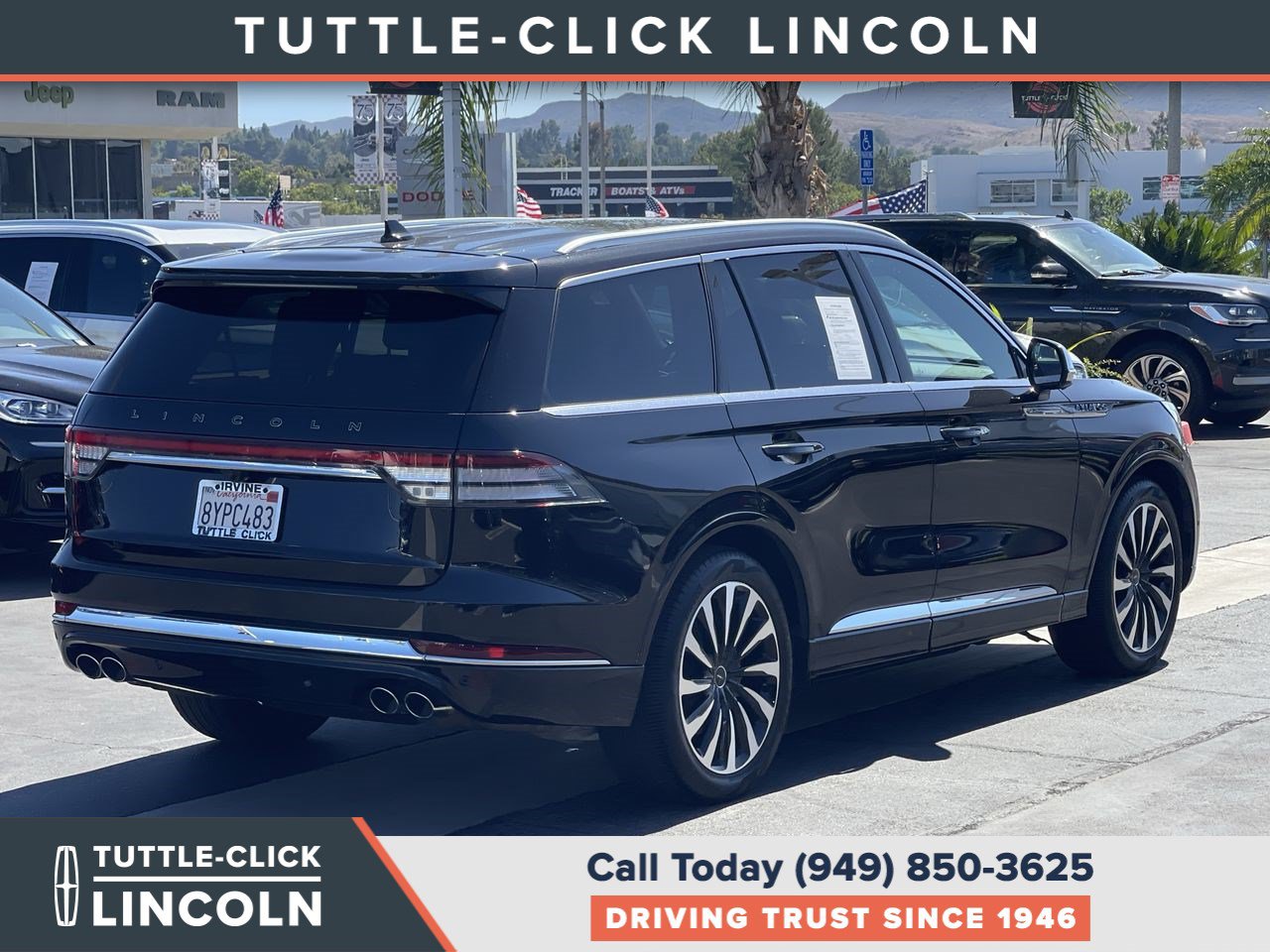 Certified 2022 Lincoln Aviator Black Label Grand Touring AWD/4WD image 6