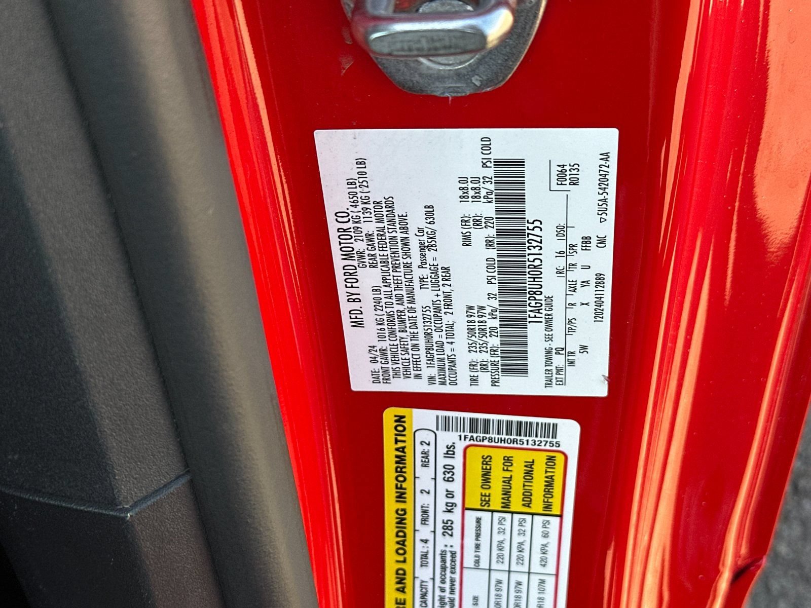 Used 2024 Ford Mustang Premium RWD image 27