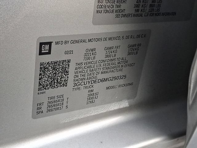 Used 2021 Chevrolet Silverado 1500 LT AWD/4WD image 33