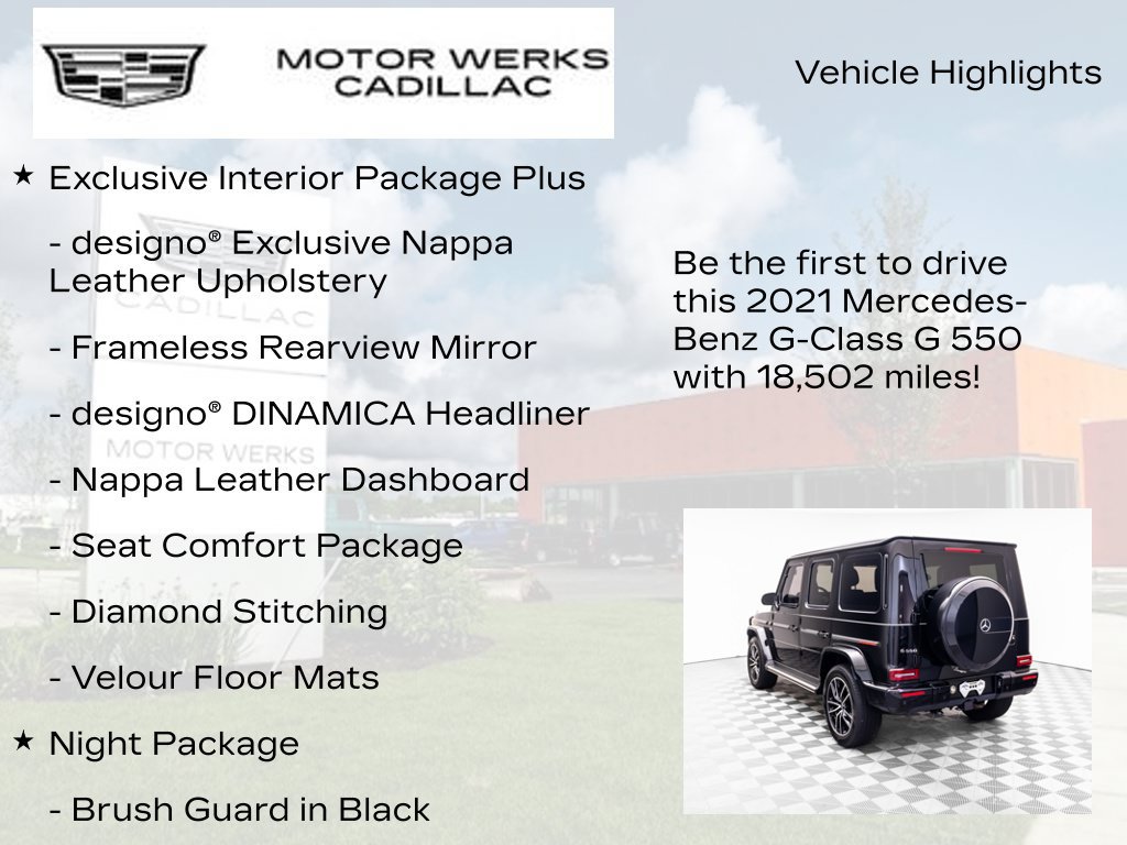 Used 2021 Mercedes-Benz G 550 image 12