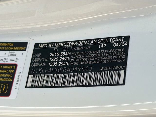 Used 2024 Mercedes-Benz E 350 4MATIC Sedan w/ Driver Assistance Package image 42