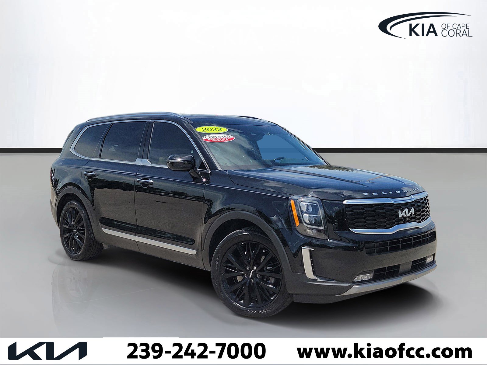 Certified 2022 Kia Telluride SX w/ Towing Package