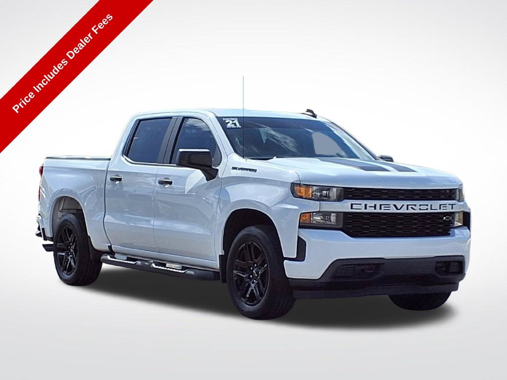 Used 2021 Chevrolet Silverado 1500 Custom w/ Rally Edition RWD image 1