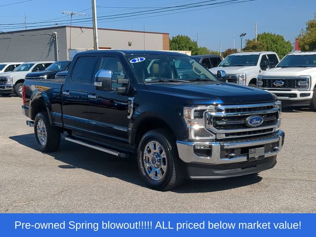Used 2021 Ford F250 Lariat w/ Lariat Ultimate Package AWD/4WD image 15